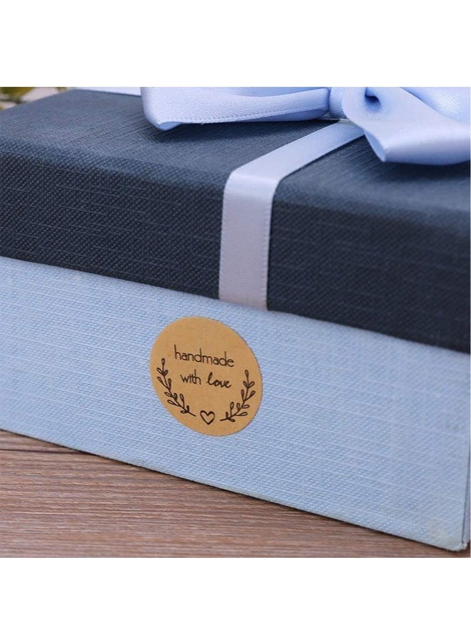 null - 2 Roll Round Thank You Labels Roll 1000 Stickers 1 Inch 2 Pattern - Image 1