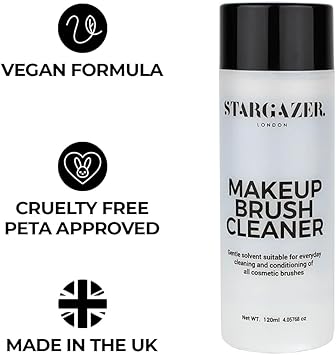Stargazer MakeUp Brush Cleaner Gentle water based brush cleaner that is compatible with automatic brush cleaners - Image 3