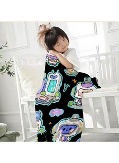 General Baby and children's cartoon flannel thin blanket (warm and comfortable, suitable for sleep, game use) 70cm*100cm - 749  - Image 2