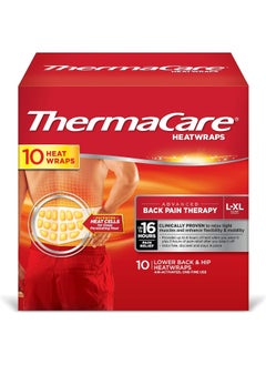 ThermaCare ThermaCare Portable Heating Pad, Neck & Back Pain Relief Patches, X/XL Heat Wraps, 10 Count 