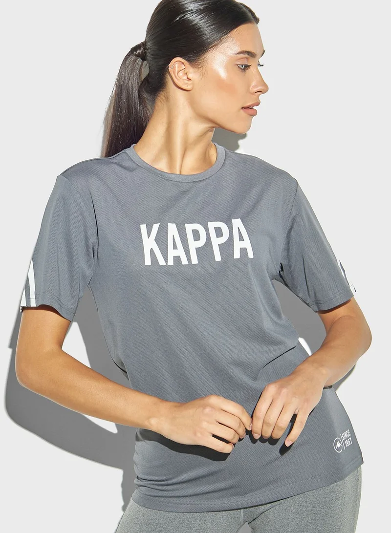 Kappa Stripe Detail T-Shirt