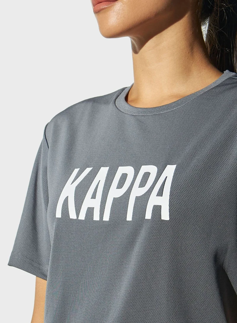 Kappa Stripe Detail T-Shirt