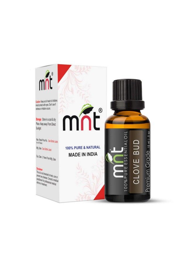 MNT Clove Bud Essential Oil (15Ml) 100% Pure Natural & Undilutedtherapeutic Grade For Teethhair And Skin - Image 2
