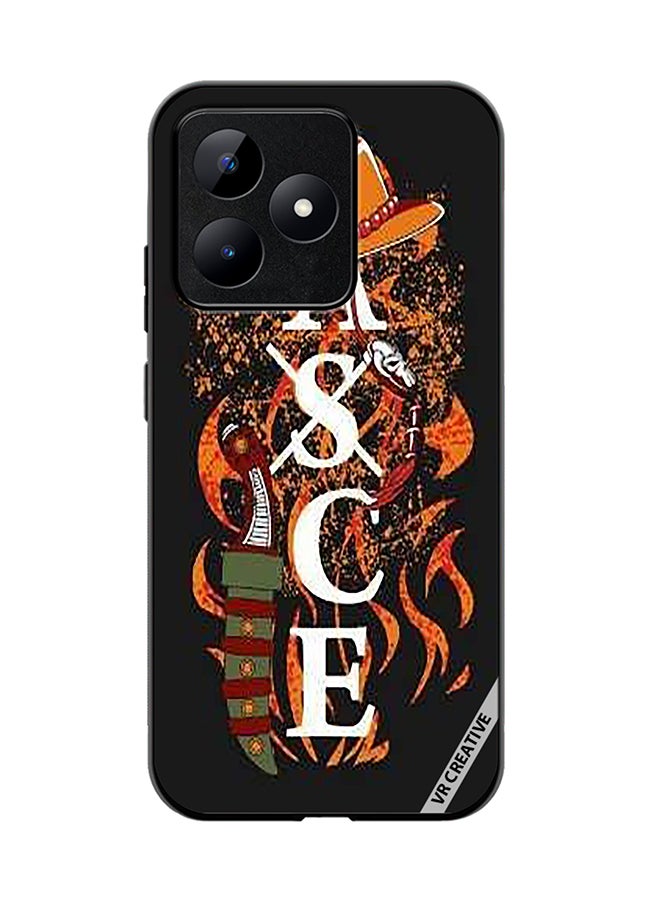 VR CREATIVE Protective Case Cover For Realme C53 Fire First Ace Design Multicolour - Image 1