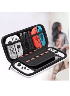 MIXDE Carry Case Compatible with Nintendo Switch & Nintendo Switch OLED Model 2021 Portable Travel Carry Case for Accessories and Console Black  - Image 2