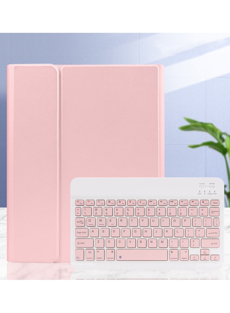 for iPad Air 11 inch Case with Keyboard 2024/2025, Keyboard Case for iPad Air  6th/7th, Slim Smart Case with Detachable Bluetooth Keyboard and Pencil Holder for iPad Air 11 (M2/M3)