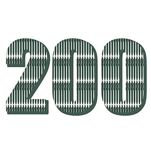 Deegtran 200 Pack No Bleed Green Barrel Click Pens, Wholesale Retractable Ballpoint Pens, Medium Point, Smooth Ink, 1.0MM Black Ink - Image 1