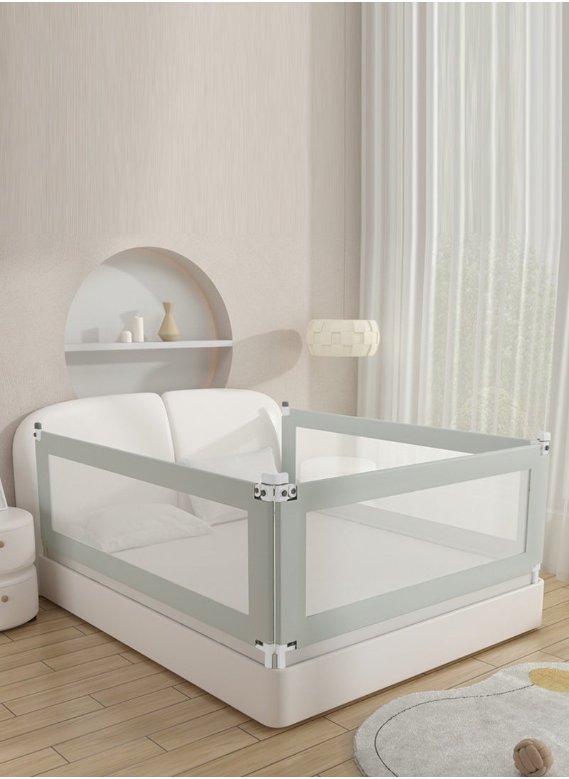 RuiHhome Bed Rail for Toddlers, Toddler Bed Rails with Double Child Lock, Bed Rail for Baby Kids, Infants Height Adjustment Guardrail for Queen Size Bed -1Piece - 59 Inch (1.5m)  - Image 1