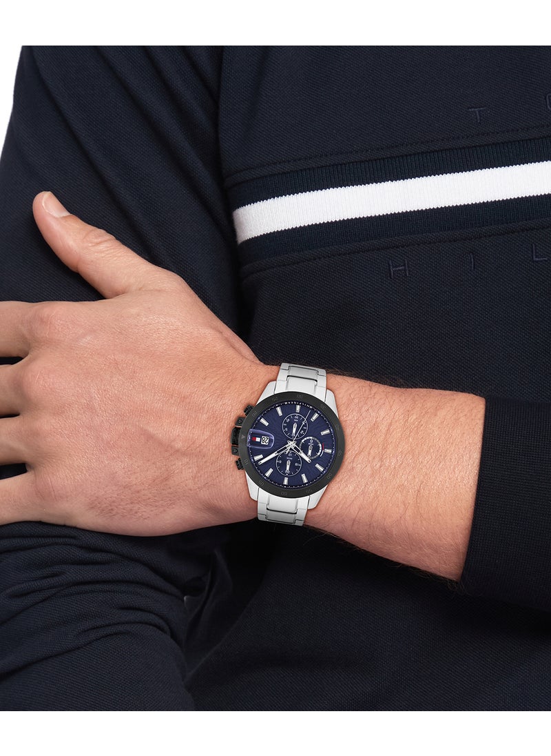 TOMMY HILFIGER Jameson Multifunction Analog Steel Strap Watch  - Image 4