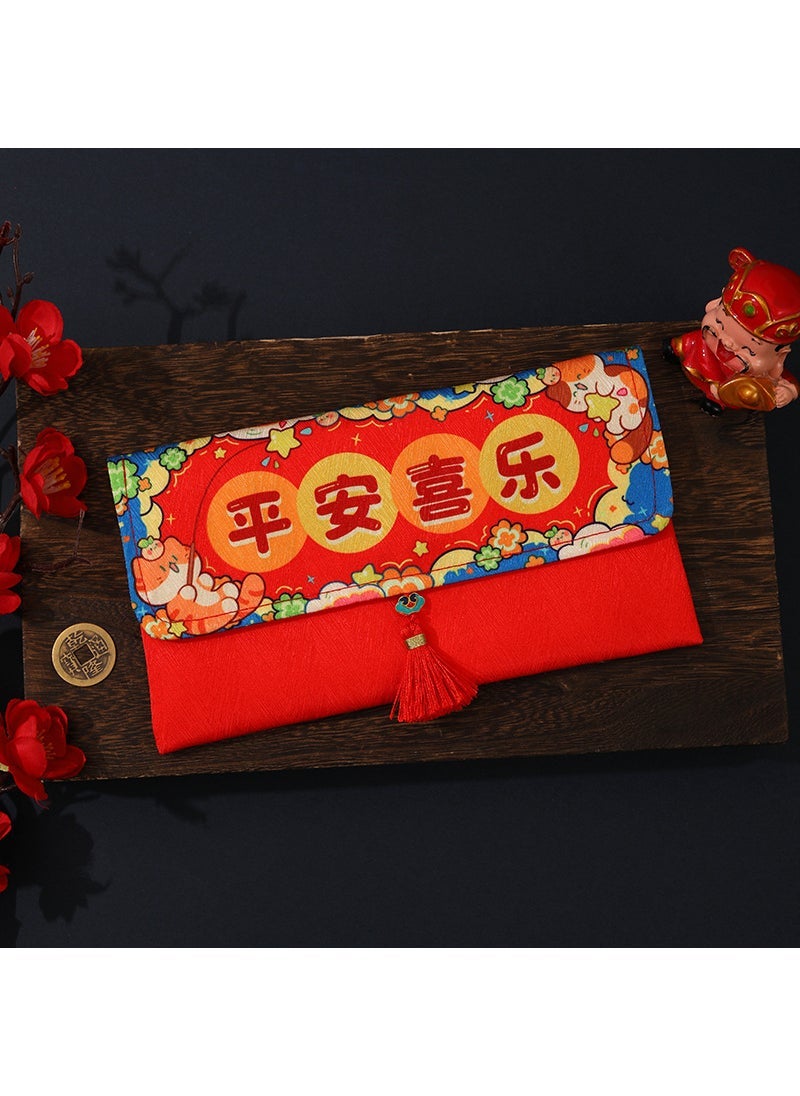 Generic Creative Luxury Cartoon Fabric Red Envelope for Lunar New Year Everything goes well  - Image 2
