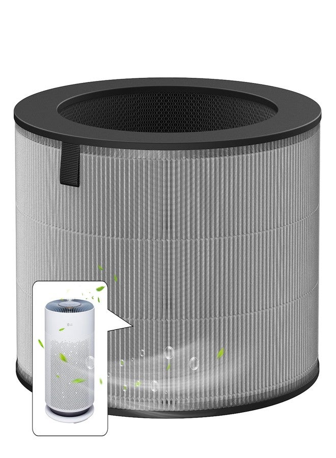 isingo PuriCare 360 Filter Replacement Compatible with LG PuriCare 360 Air Purifier, Model AS601HBB0, 3-in-1 HEPA+ Activated Carbon+Pre-Filter, 1 Pack - Image 1