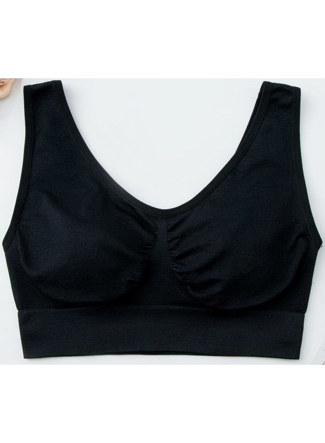 Hiking Gril Women's Comfort Wirefree Bralette Unpadded Sleep Yoga Bra 12pk L - Image 3
