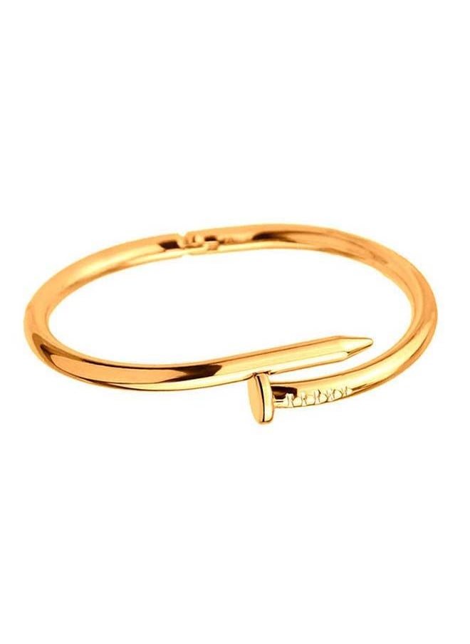 NIBEMINENT - Metal Titanium Cuff Bracelet - Image 1