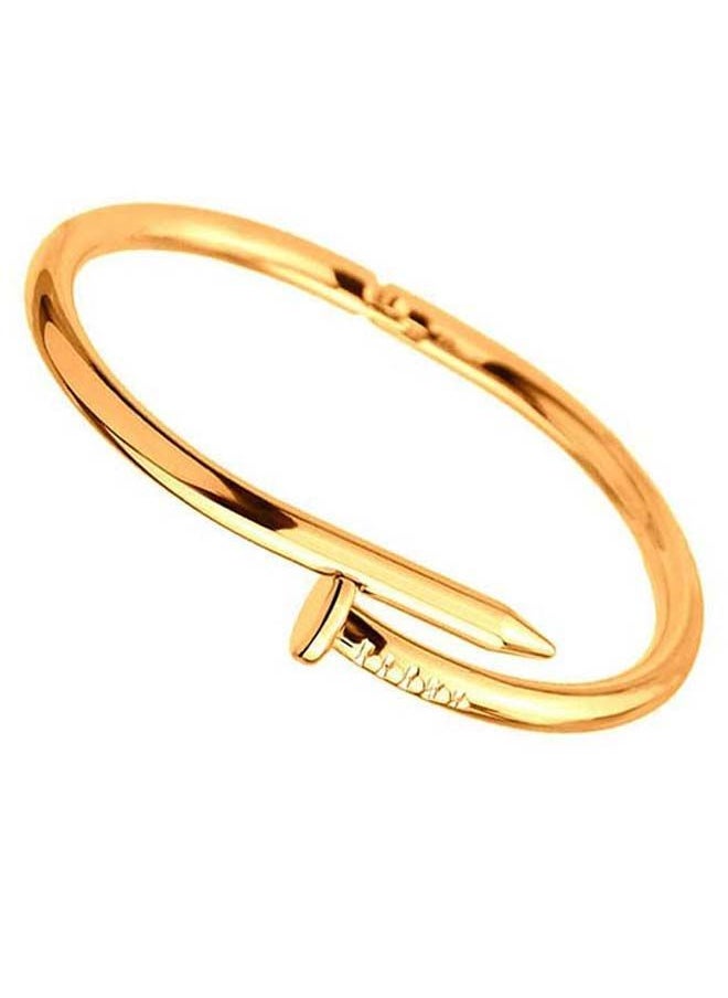 NIBEMINENT - Metal Titanium Cuff Bracelet - Image 1