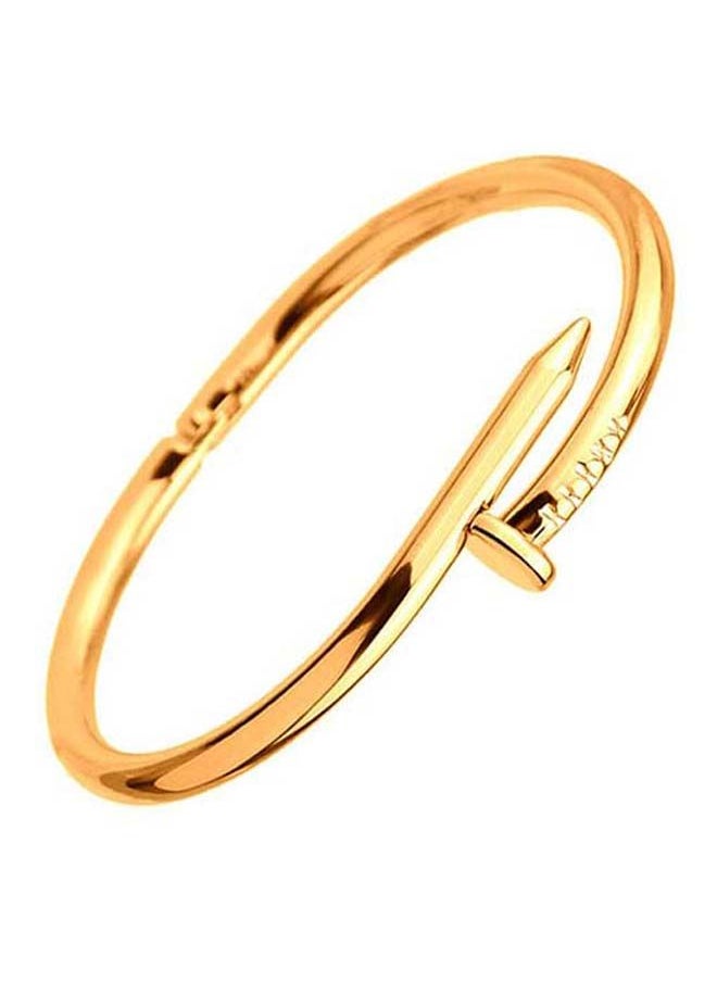 NIBEMINENT - Metal Titanium Cuff Bracelet - Image 1