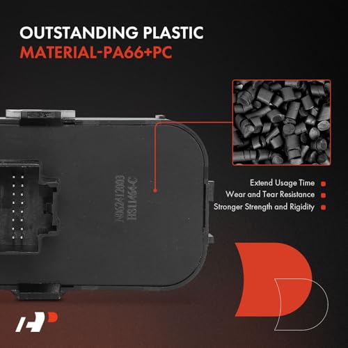 A-Premium مفتاح مصابيح أمامية A-Premium لوحة عدادات مفتاح خافت مصابيح أمامية متوافق مع شيفروليه ترافيرس 2013-2017 و بويك إنكلايف 2008-2014، استبدال# 25822152 - Image 5