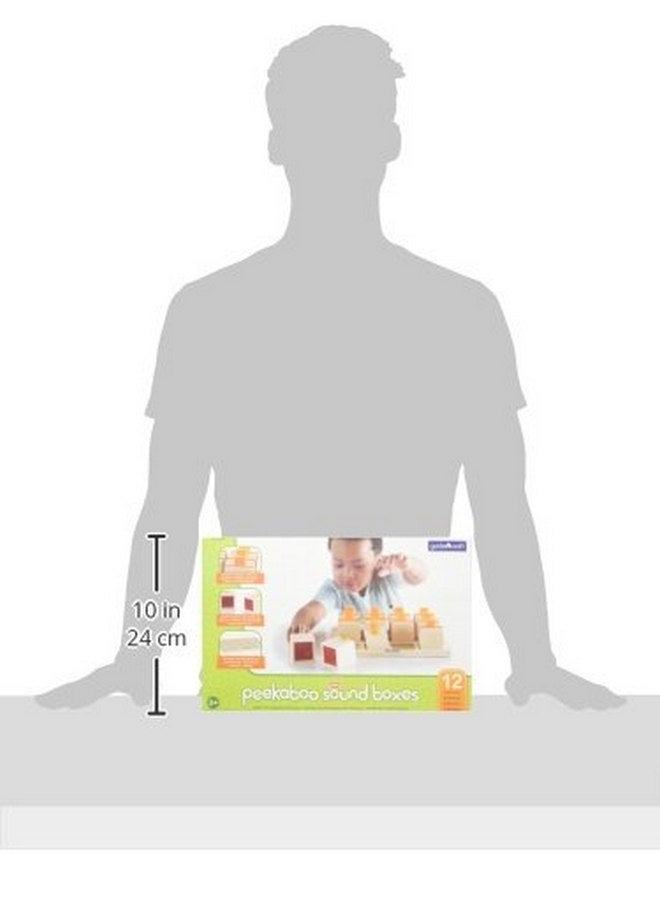 Guidecraft Peekaboo Sound Boxes with Storage Tray : Musical Toy for Children - Kids Early Learning and Development Toy - Image 3