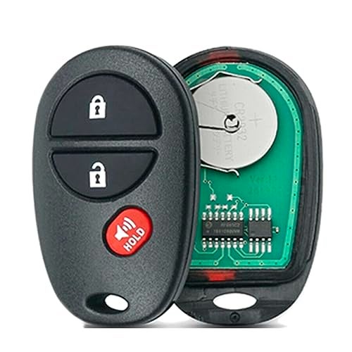 MechanMagic Car Key Fob Replacement for Toyota Tundra Tacoma Sequoia Sienna Highlander Keyless Entry Remote Control 2005 2006 2007 2008 2009 2010 2011 2012 2013 FCC ID:GQ43VT20T 2 Pack - Image 5