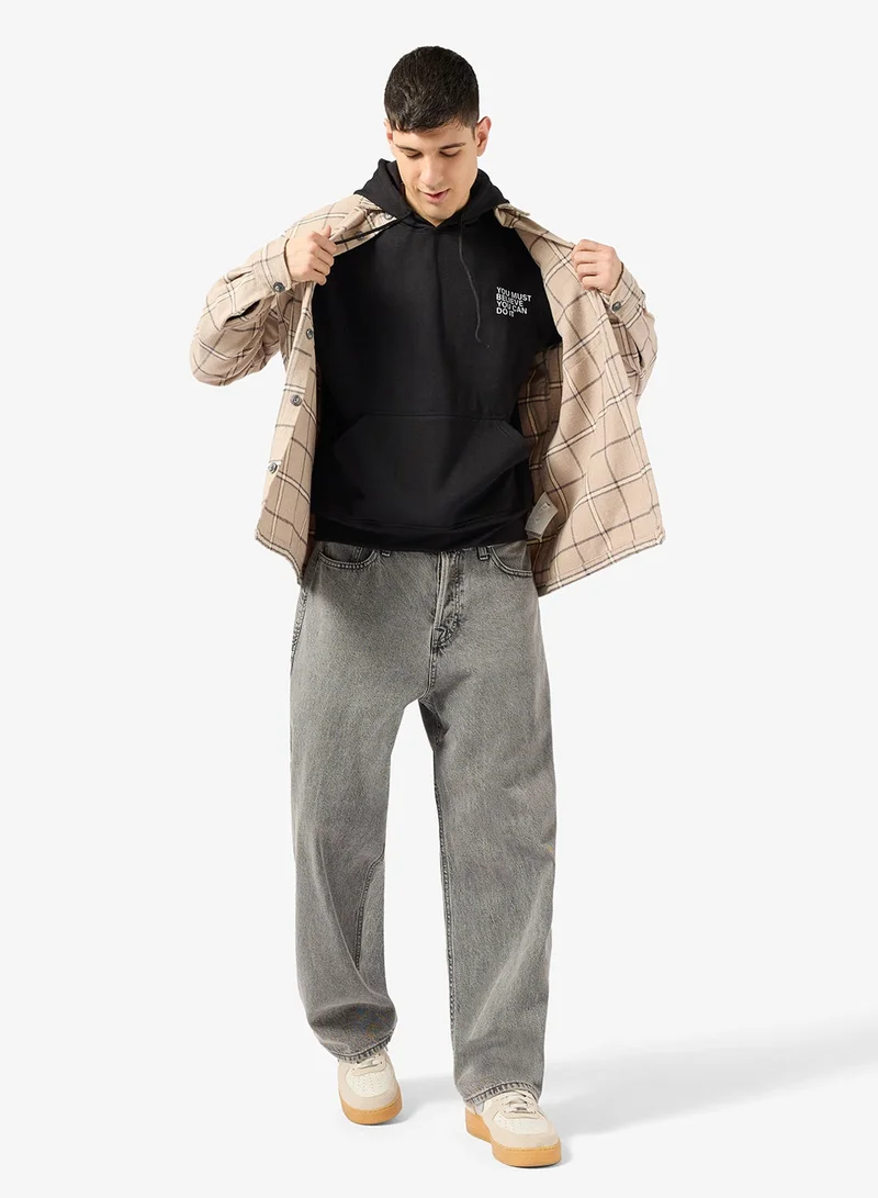 Seventy Five Basics  Regular Fit Hoodie for Men | Best Price UAE