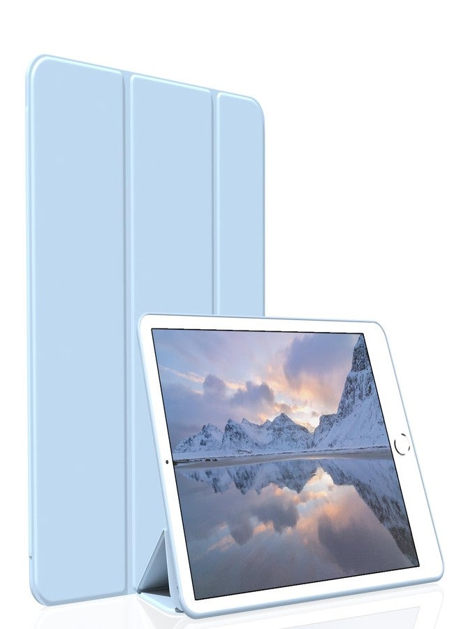 Divufus Case for iPad Mini 1/2/3 7.9 Inch, Lightweight Slim Auto Sleep/Wake Trifold Stand Smart Cover, Soft TPU Case for iPad Mini 1st/2nd/3rd, Light Blue - Image 1