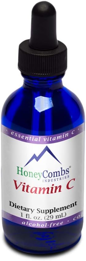 HoneyCombs Vitamin C Liquid Drops for Kids and Adults - Image 1