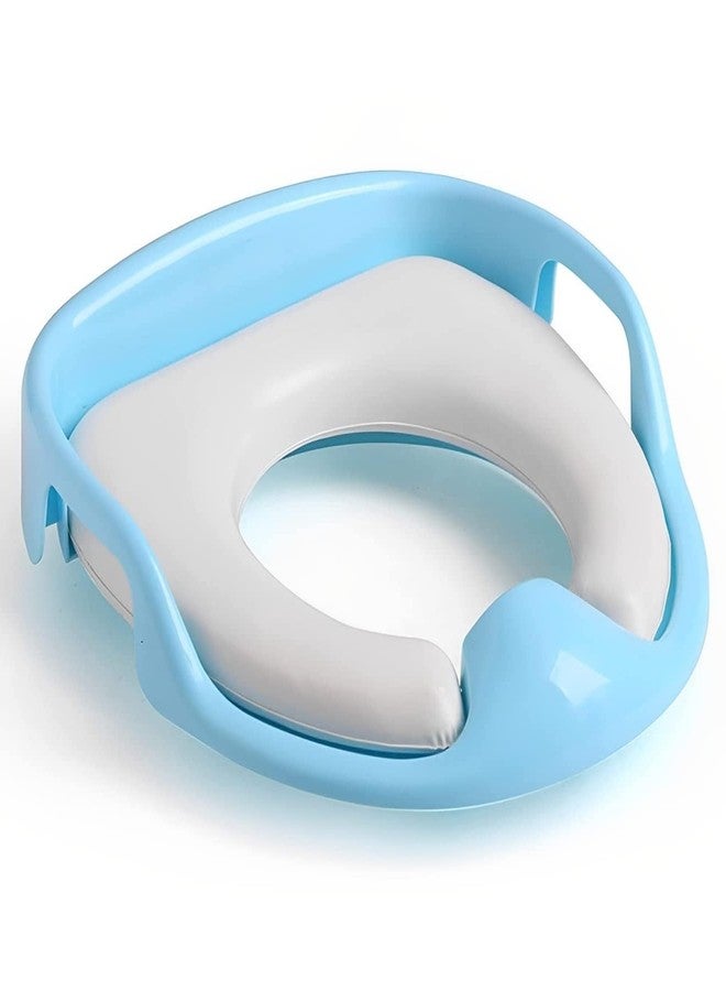 Xpandio Baby Toilet seat Safe Soft Training seat Potty Sitting Ring with Handles Bathroom Trainer close stool Cover - Multicolour - Image 1