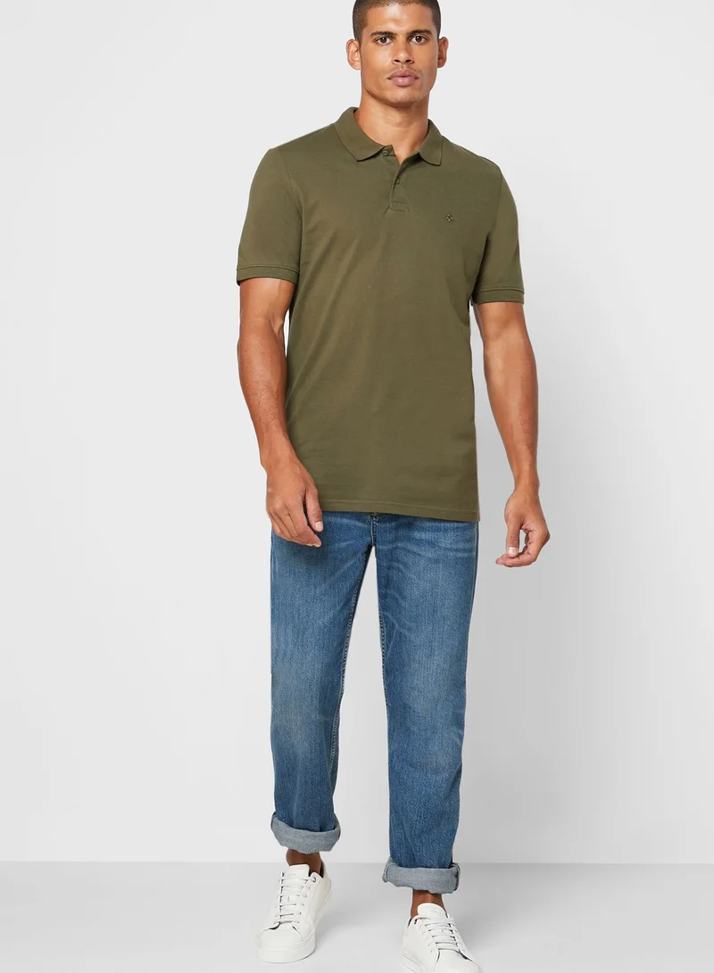 JACK & JONES Essential Slim Fit Polo