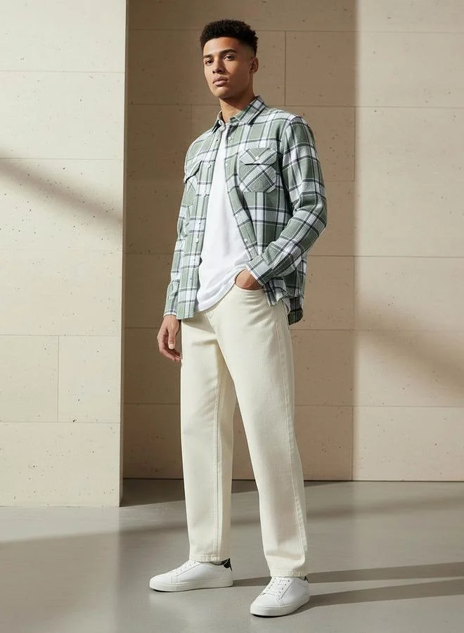 Splash FAV Men Baggy Fit Mid Rise Pocket Jeans