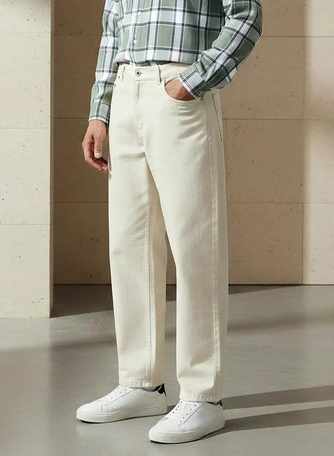 Splash FAV Men Baggy Fit Mid Rise Pocket Jeans
