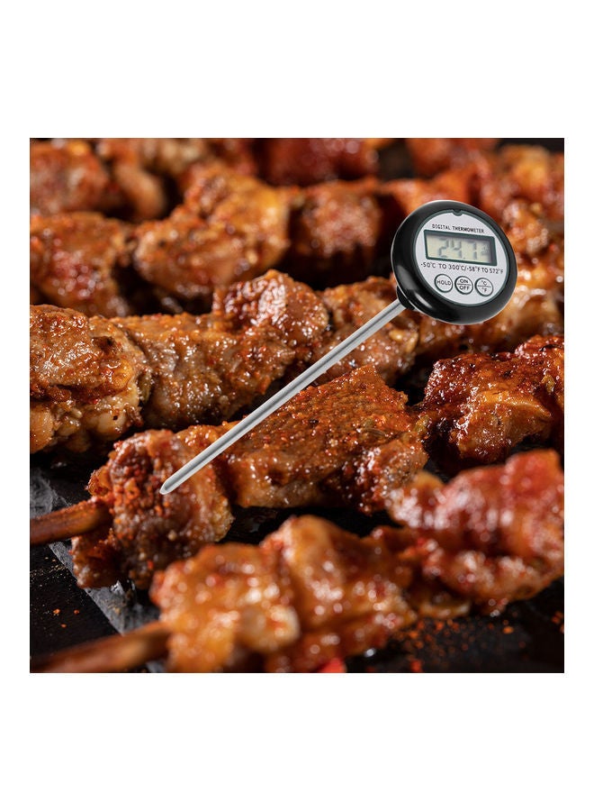 نيبمينينت ميزان قياس حرارة طعام رقمي بتصميم مسبار للشواية والمطبخ أسود 19*5*5سم - Image 2