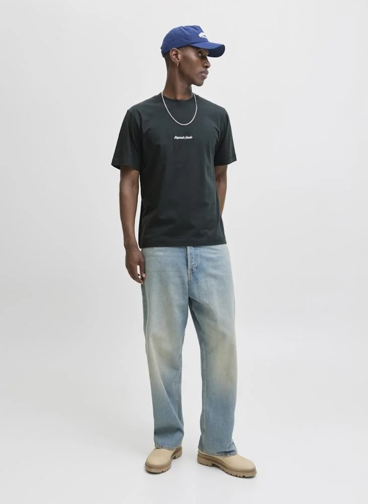JACK & JONES Logo Crew Neck T-Shirt