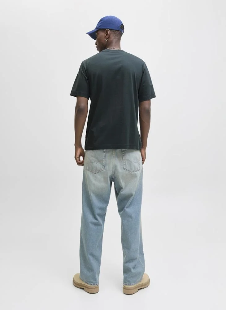 JACK & JONES Logo Crew Neck T-Shirt