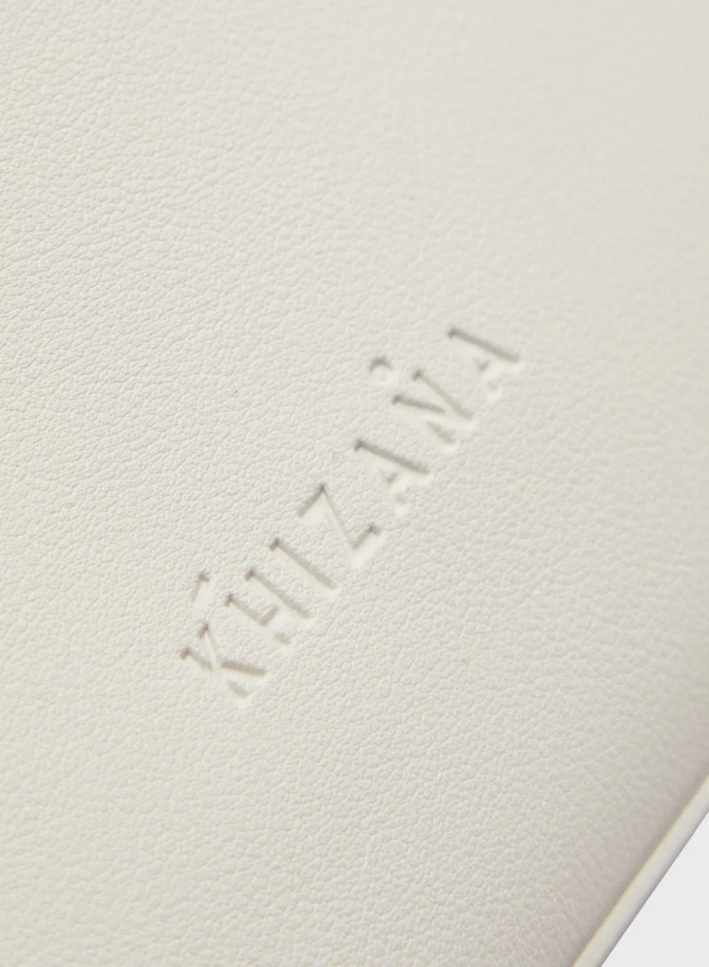 Khizana Top Handle Satchel With Snake Detail