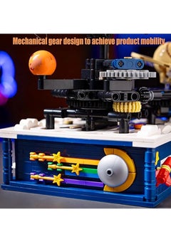 M MIAOYAN Solar system creative building block toys, science experiment educational toys, gifts for children over 8 years old, STEM learning kit 775 pieces  - Image 2