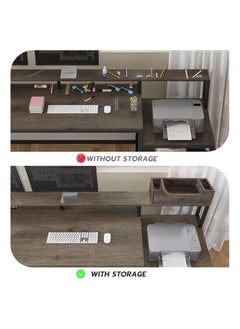 Shaped Desk with Power Outlet  LED Strip  Reversible L Shaped Corner Computer Desks Gaming Desk with Storage Shelf  Monitor Stand Modern Home Office Desk Writing Desk Modular Dombination Desk - pzsku/Z5B57C72CF49BC71CD8A4Z/45/_/1695322088/b3d6abf5-2c3a-48dd-b503-3d76648786b9