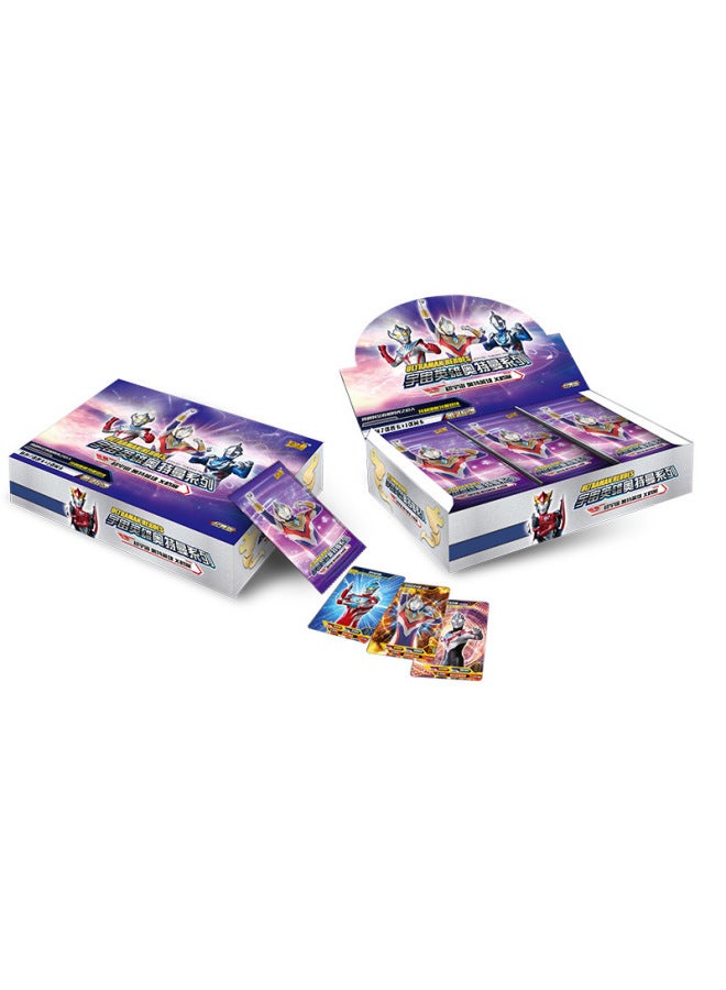 Card Game Ultraman Classic Version 30 Play One Yuan Two Yuan Five Yuan Package Full Star Blind Box Cp Card Luxury-Color:According To The Package Delivery Without Box, The Number Of Bombs Is Updated Regularly, It Is Recommended To Shoot Carefully. - Image 5