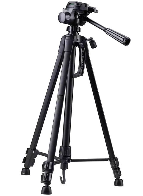 WT-3520 (55-Inch) Aluminium Tripod, Universal Lightweight Tripod with Carry Bag for All Smart Phones, Gopro, Cameras
