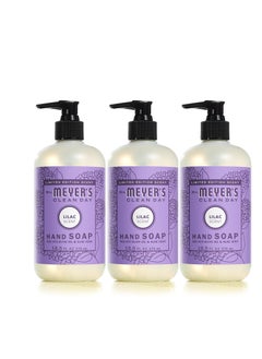 Mrs. Meyer's Clean Day MRS. MEYER'S CLEAN DAY Liquid Hand Soap, Lilac Scent, 12.5 Ounce Bottle (Pack of 3)  - Image 1
