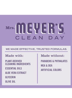 Mrs. Meyer's Clean Day MRS. MEYER'S CLEAN DAY Liquid Hand Soap, Lilac Scent, 12.5 Ounce Bottle (Pack of 3)  - Image 4