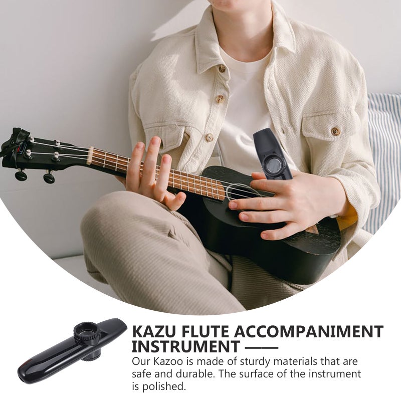 1 Set of Beginner Kazoo Ukulele Guitar Partner Kazoo Performance Musical Instrument - Image 5