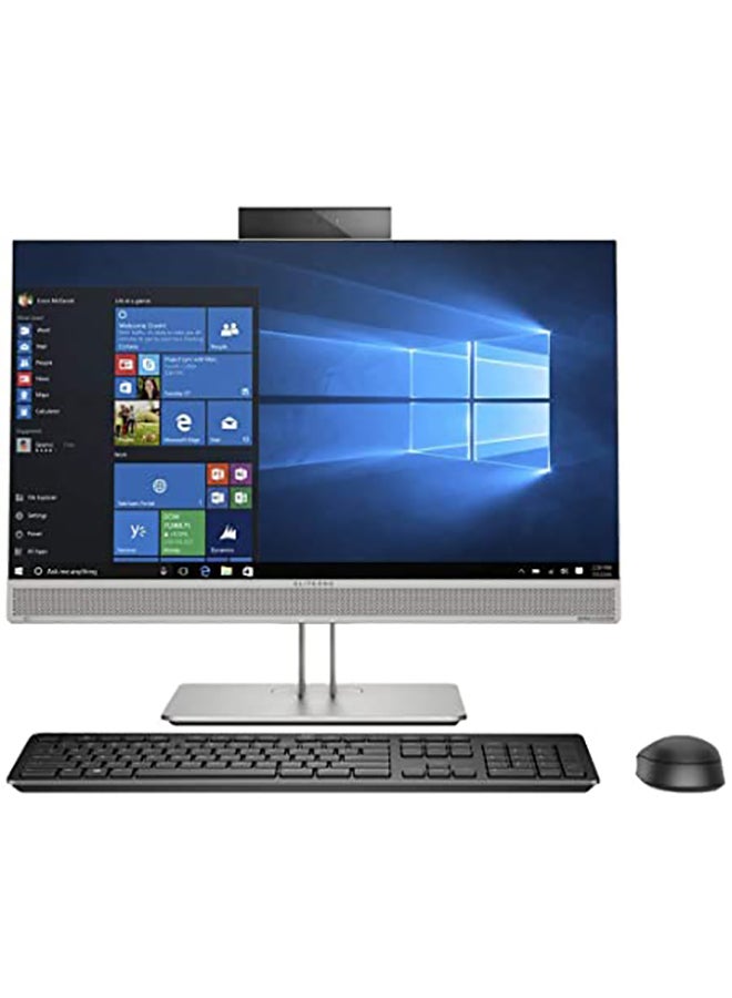 HP ELITE 800G5 All In One Desktop With 23.8-Inch Display, Core i5 Processer/8GB RAM/1TB HDD/Intel UHD Graphics English Black - Image 1
