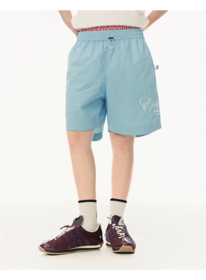 EPTISON 2025 Summer New Shorts Lightweight Casual Outdoor Letter Print Beach Pants Men's Athletic Shorts - Image 1