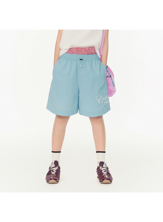 EPTISON 2025 Summer New Shorts Lightweight Casual Outdoor Letter Print Beach Pants Men's Athletic Shorts - Image 3