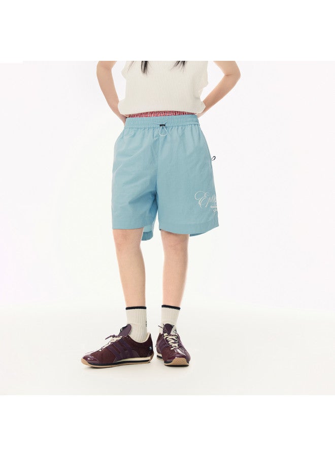 EPTISON 2025 Summer New Shorts Lightweight Casual Outdoor Letter Print Beach Pants Men's Athletic Shorts - Image 2