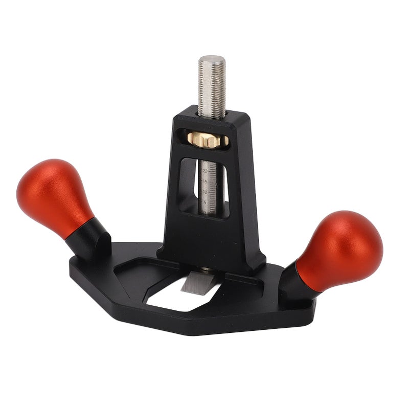 Woodworking Router Plane Hand Router Trimming Plane Anodic Oxidation Treatment Blade Hand Planer - Image 1