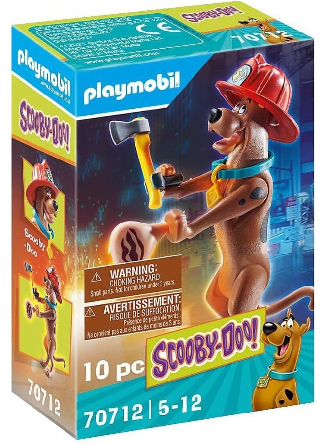 Playmobil Playmobil 70712 Scooby-Doo! Firefighter Action Figure  - Image 1