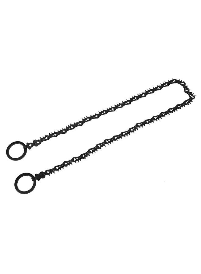 Thoraya Outdoor Survival Portable Chain Saw Hand Chainsaw Gear for Camping Hiking Hunting  - Image 2