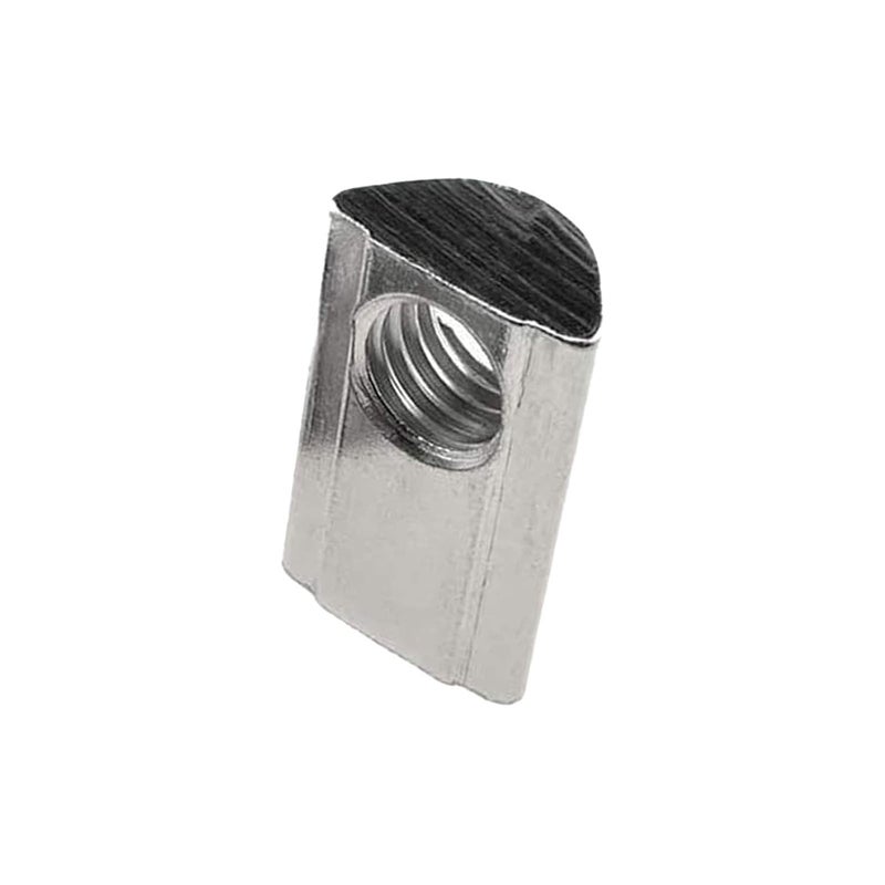 DGZ 4040 Series M8 T Slot Nuts Roll-in Spring Ball Loaded Elastic Nuts Carbon Steel for 4040 Series Aluminum Extrusion Profile Rail with 8mm Slot for 3D Printer（20Pcs） - Image 3