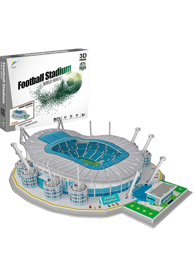 Manchester City Etihad Stadium 3D Puzzle Set - Image 1