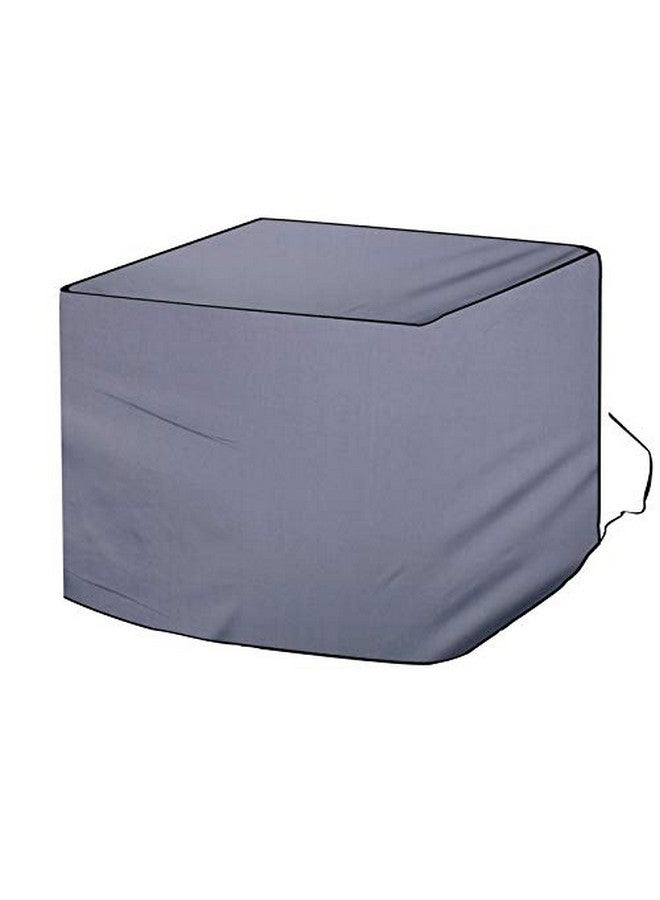 The Furnishing Tree The Furnishing Tree Window AC Cover 2 ton Waterproof and dustproof Polyester Grey Color, 24 IN (TFTWDW2T_POLGrey)  - Image 2